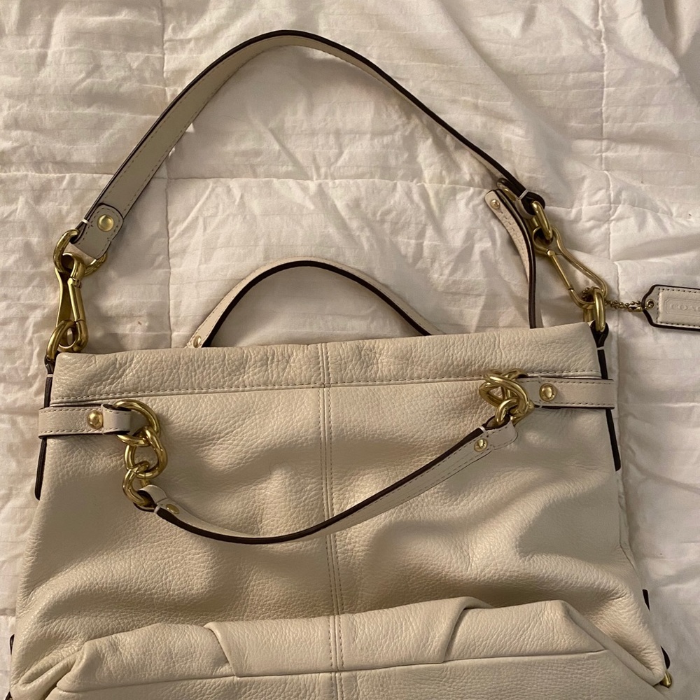 Coach leather bag